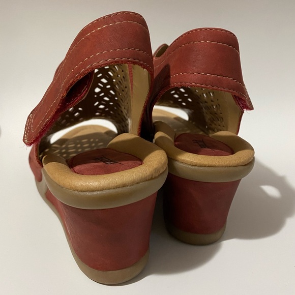 New Earth Women’s Shoes Open Toe Boots High Heel Sandals Rear Strap 12 D - Picture 6 of 10